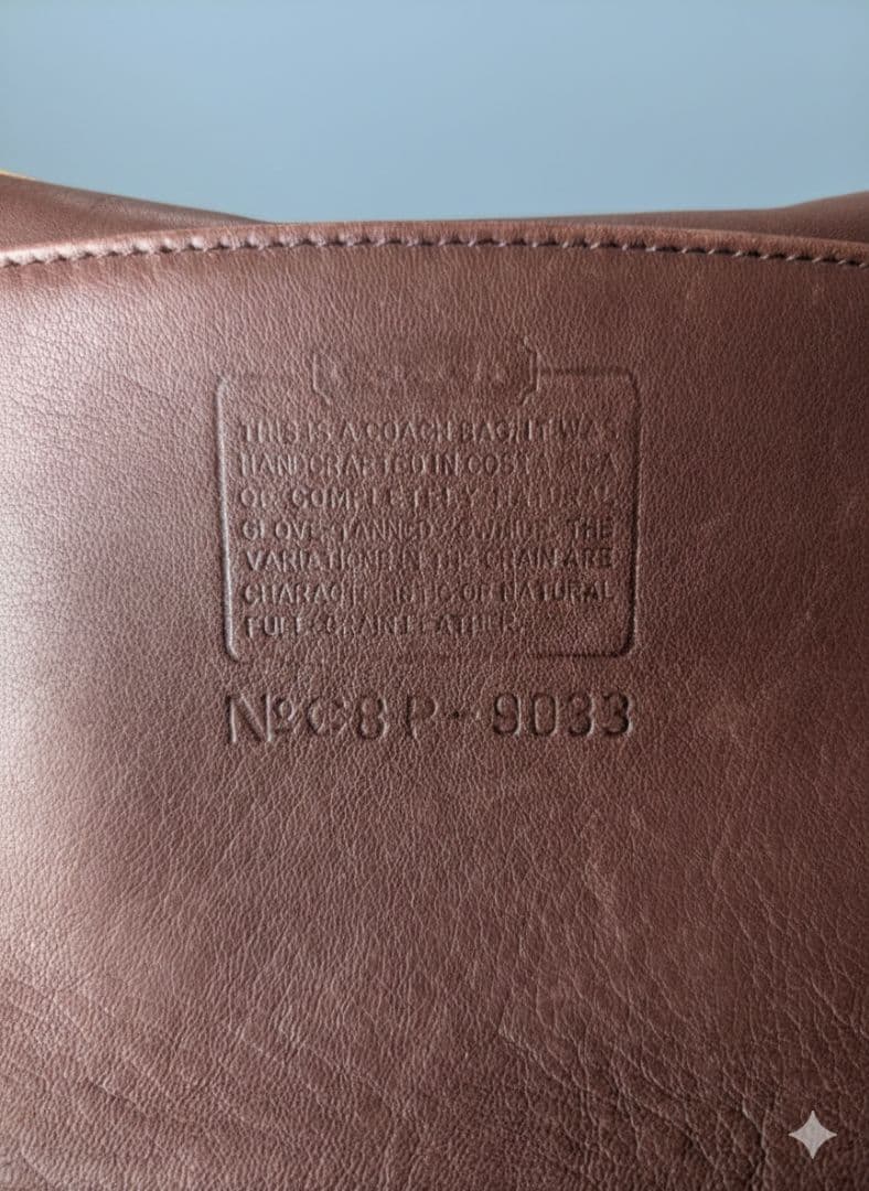 【美品】オールドコーチショルダーバッグ 9033 1998年製 コスタリカ製