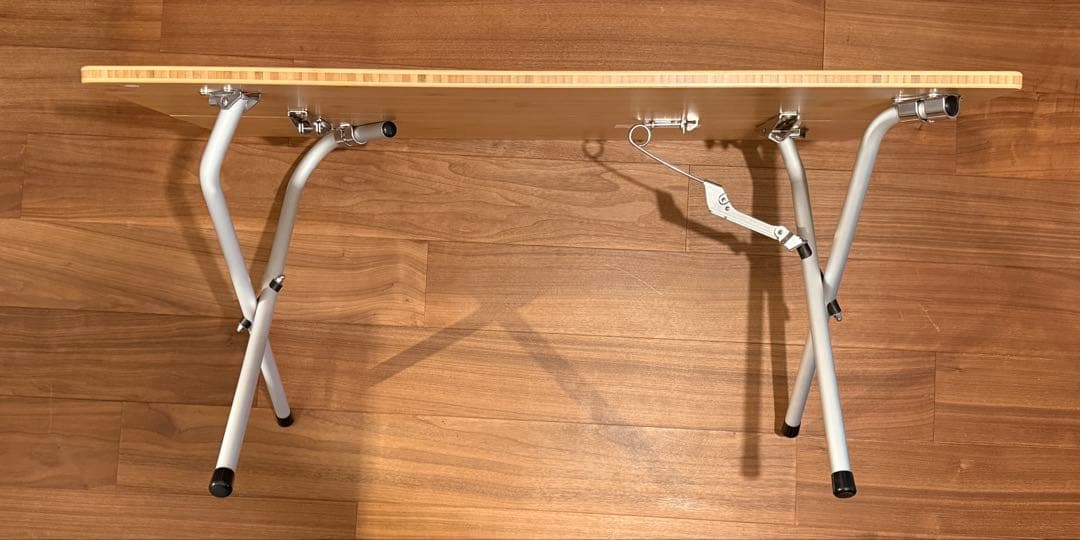 大大 peak ワンアクションローテーブル 竹 LV-100TR