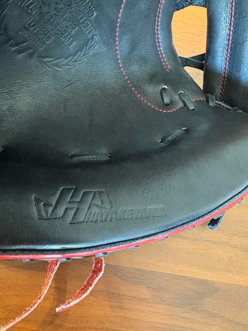 ハタケヤマ　軟式野球キャッチャーミット　甲斐モデル　左投用