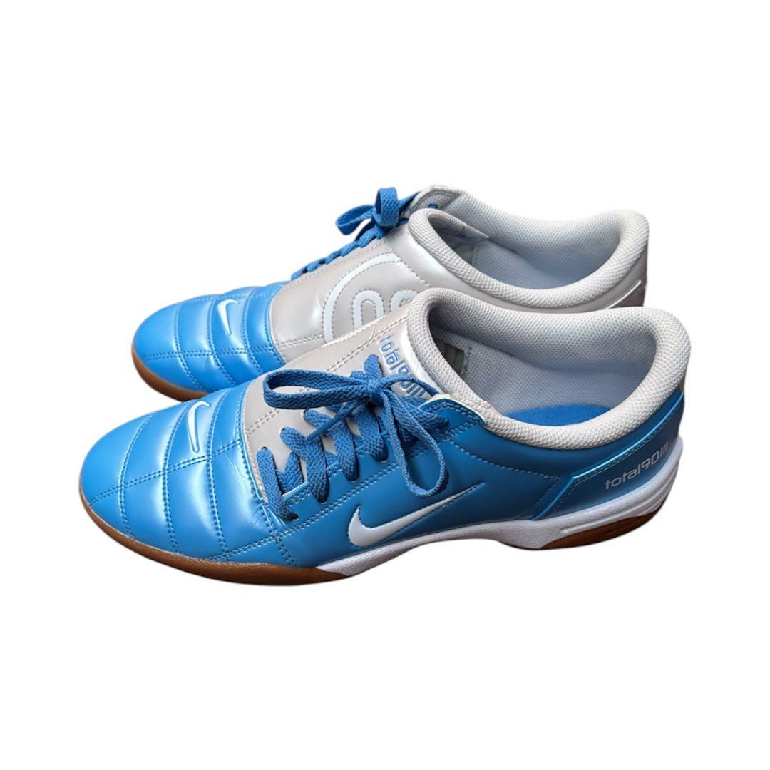 NIKE total90 フットサルシューズ 水色 28.5cm