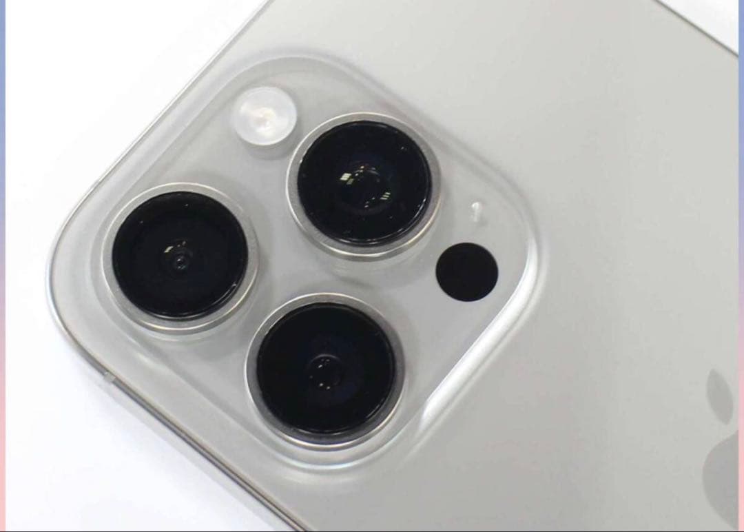 iphone 16 Pro 256gb ナチュラル バッテリ100% 充放電9回