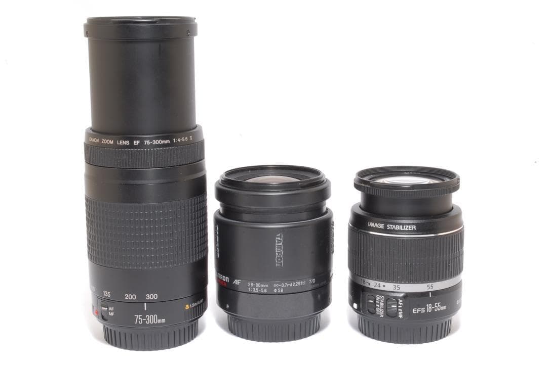 ✨すぐに始めれる　S数6115回！Canon Kiss x2トリプルレンズ