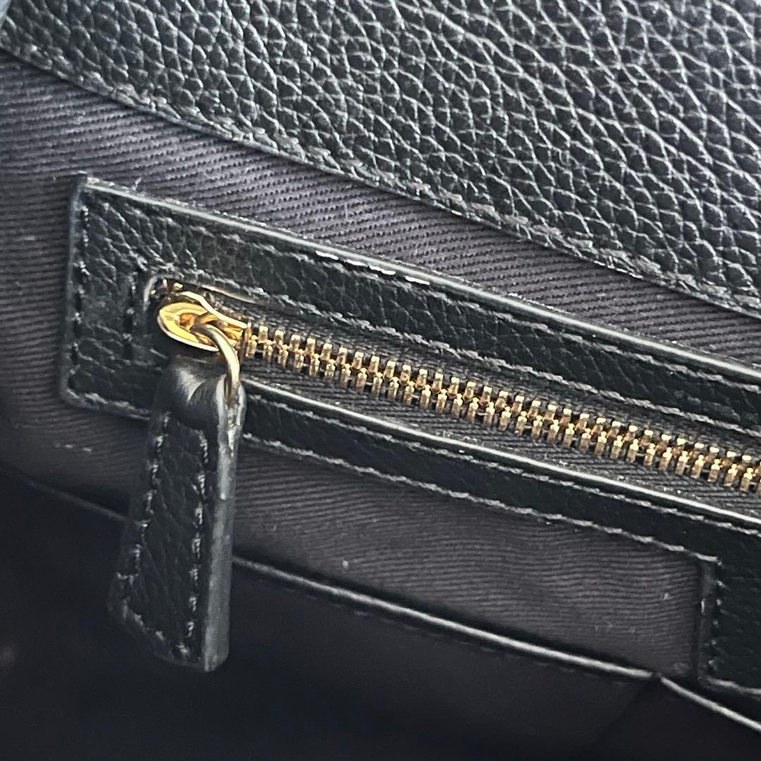 山*記様 POLENE NUMERO UN ポレーヌ　ハンドバッグ　黒