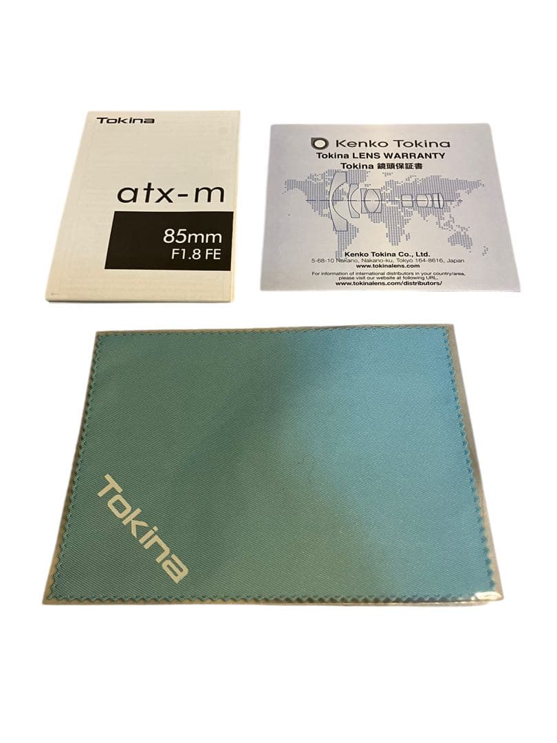 トキナTokina atx-m 85mm F1.8 FE レンズ　プラス　極美品