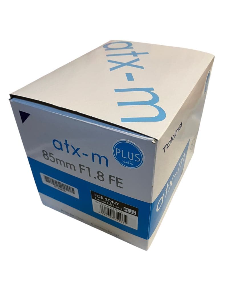 トキナTokina atx-m 85mm F1.8 FE レンズ　プラス　極美品