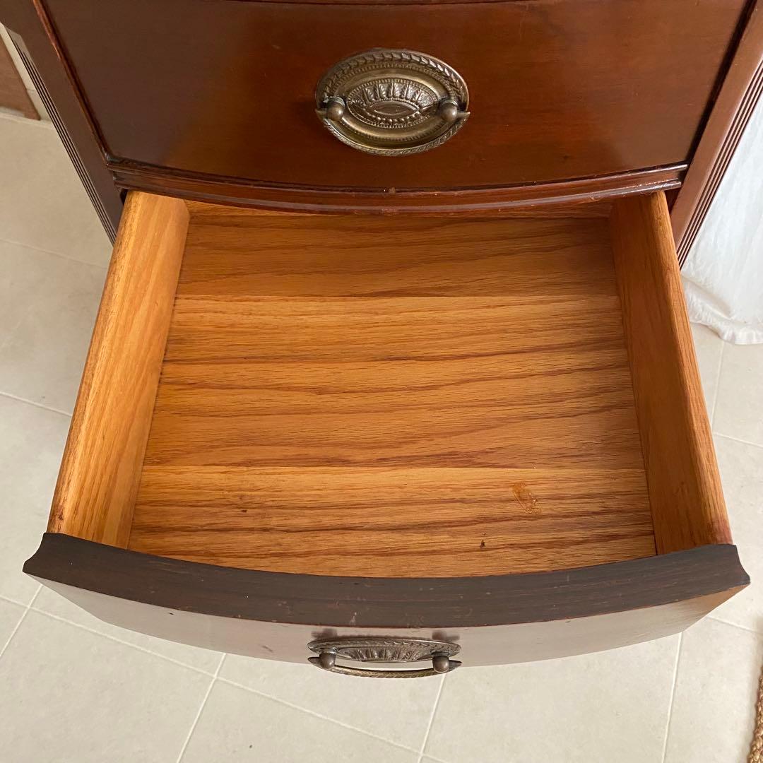 北欧 アメリカ製 ドレクセルヘリテイジサイ ドテーブルチェスト コンソール