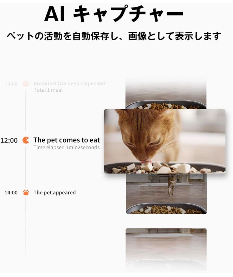 PETKIT 自動給餌器 Dual-Hopper カメラ付き