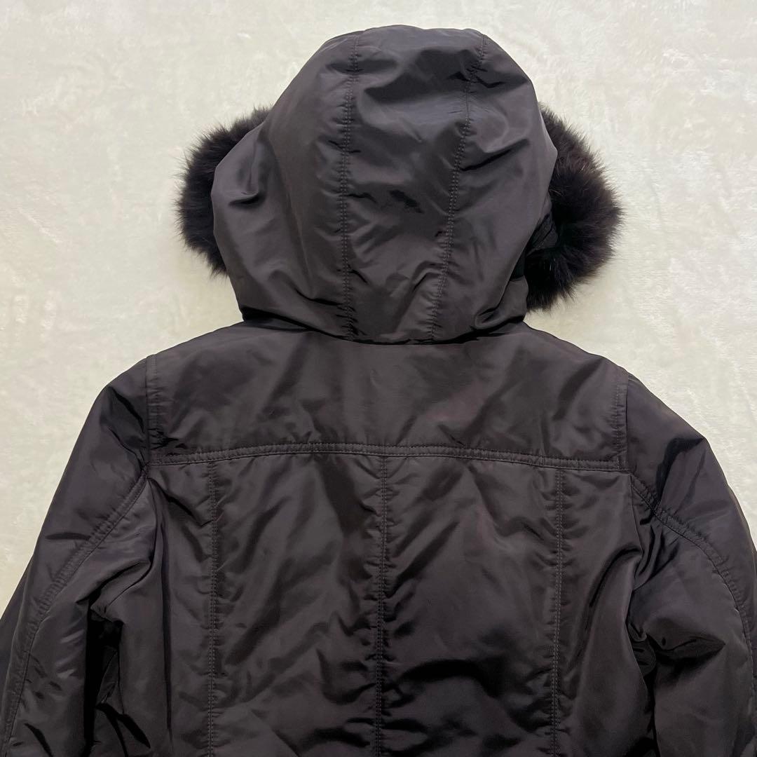 状態良好　23区　モッズコート LIMONTA ライナー ダークブラウン 46