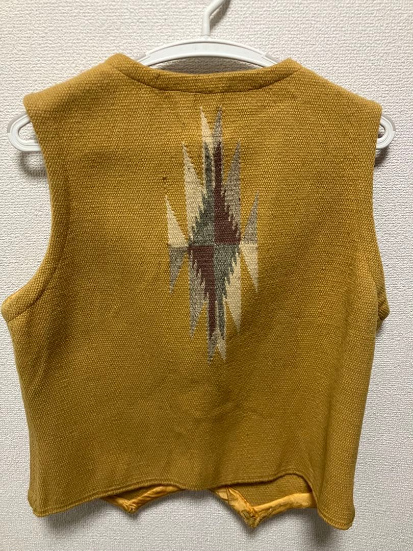 ORTEGA'S チマヨ 手織りウールベスト Mサイズ