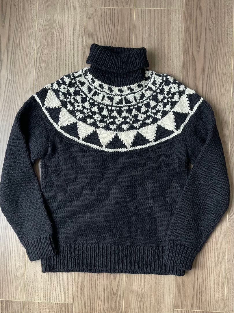 ラルフローレン セーター　RRL ポロカントリー　　手編み　Dior Alps