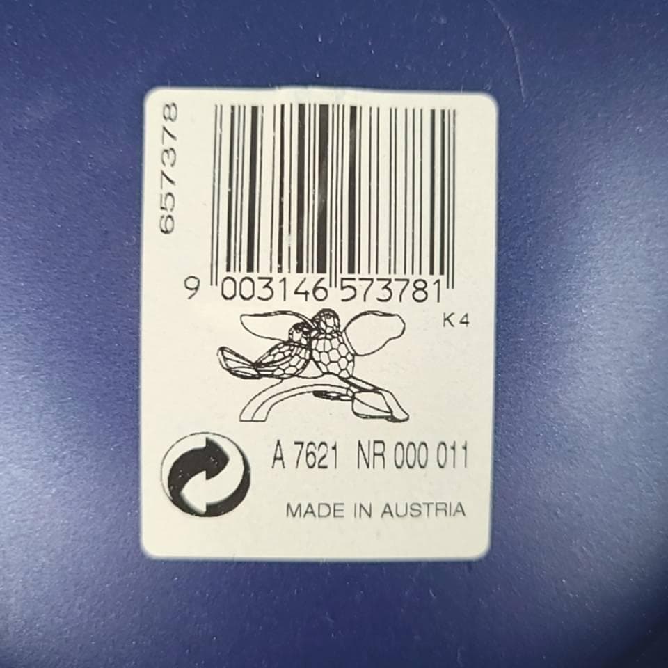 ◆未使用級◆スワロフスキー　キジバト　鳥　鳩　置物　箱つき