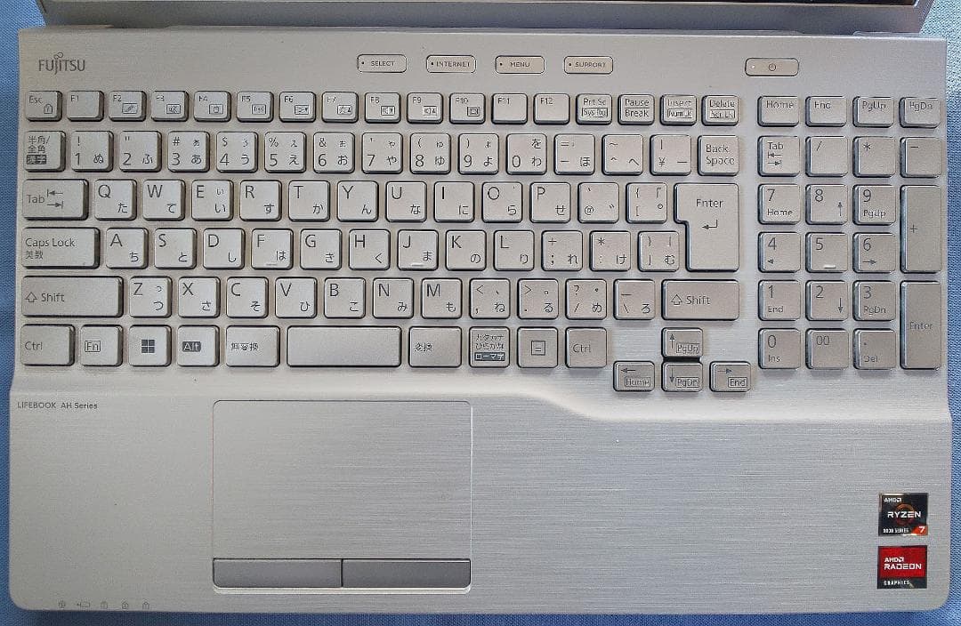 Windowsノート本体 AH50/G2 Ryzen7 5700U/512G/16G/B.R/Office