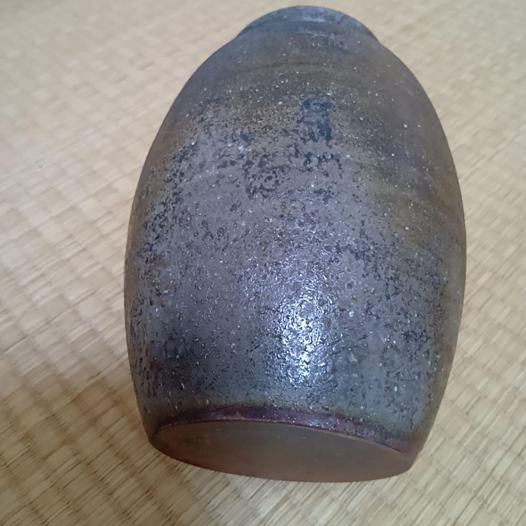 骨董品　備前焼　陶器製　花瓶　花器　陶器　花入　インテリア　極美品　古美術