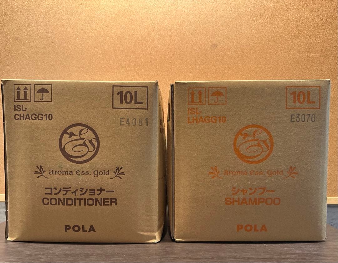アロマエッセゴールドPOLA ポーラシャンプー&コンディショナー各10Lセット