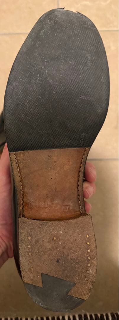 クロケット＆ジョーンズ（Crockett&Jones）黒 ローファー ボストン