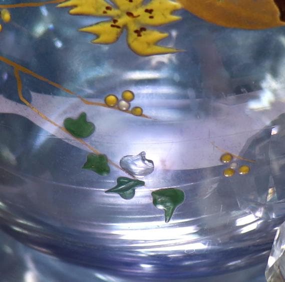 オールド・バカラ 1878年頃 水用セット 金彩エナメルラスター彩 ジャポニスム