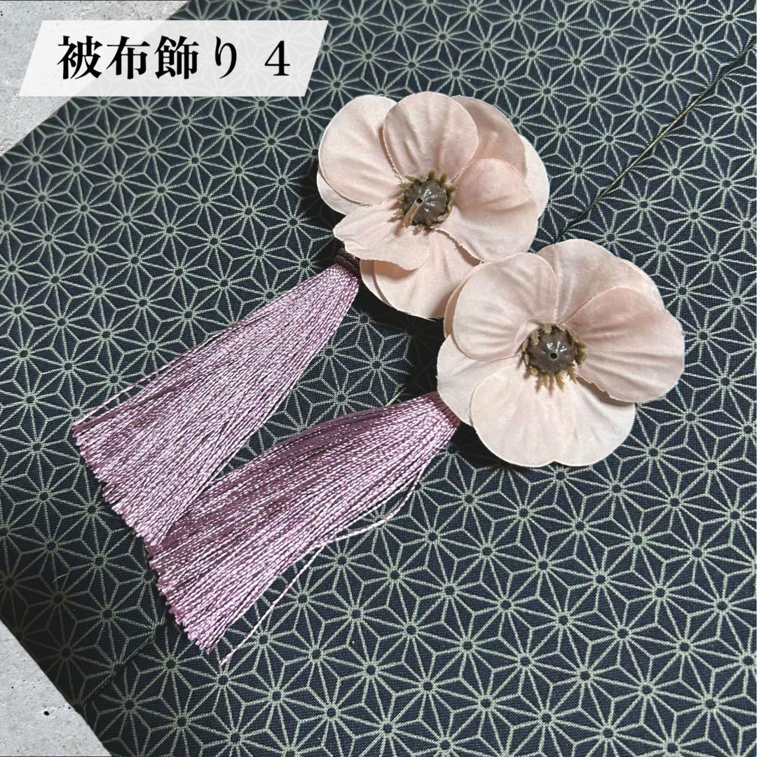 七五三　3歳　被布コート　セット 女の子 utatane 正月　お正月　初詣