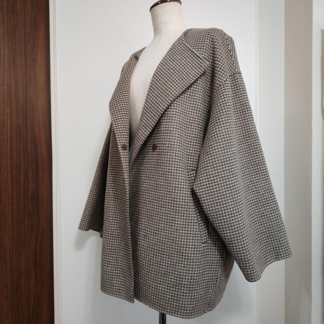 美品✨『SLOBE IENA』ハミルトン リバー ウール ショート コート F