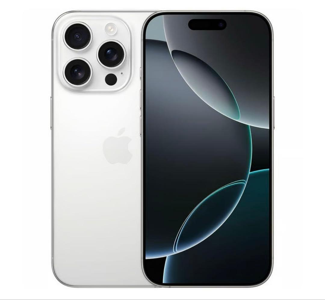 希少！コメント要　美品　iPhone16pro ホワイトチタニウム　1TB