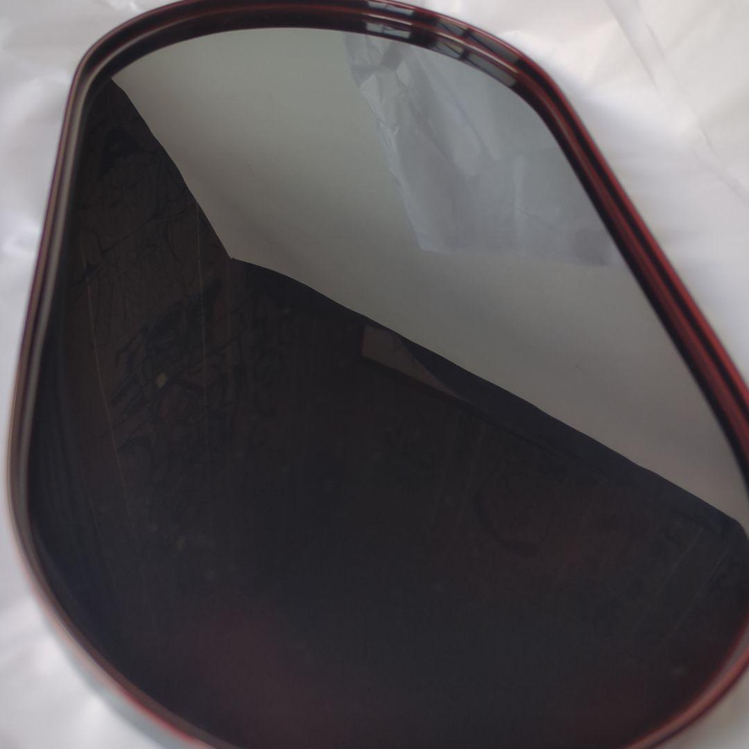 越前塗　粂治郎　溜塗　コーヒー盆　2枚 越前漆器