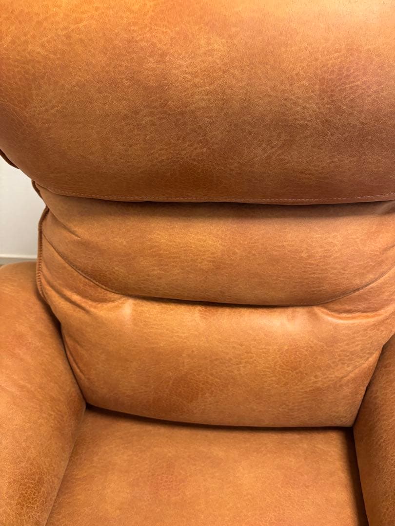 ブラウン リクライニングソファ　２モーター