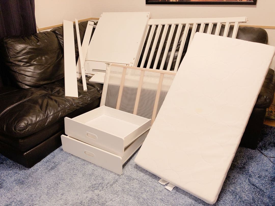 IKEA 　STUVA ストゥヴァ　ベビーベッド　イケア　babybed ベッド