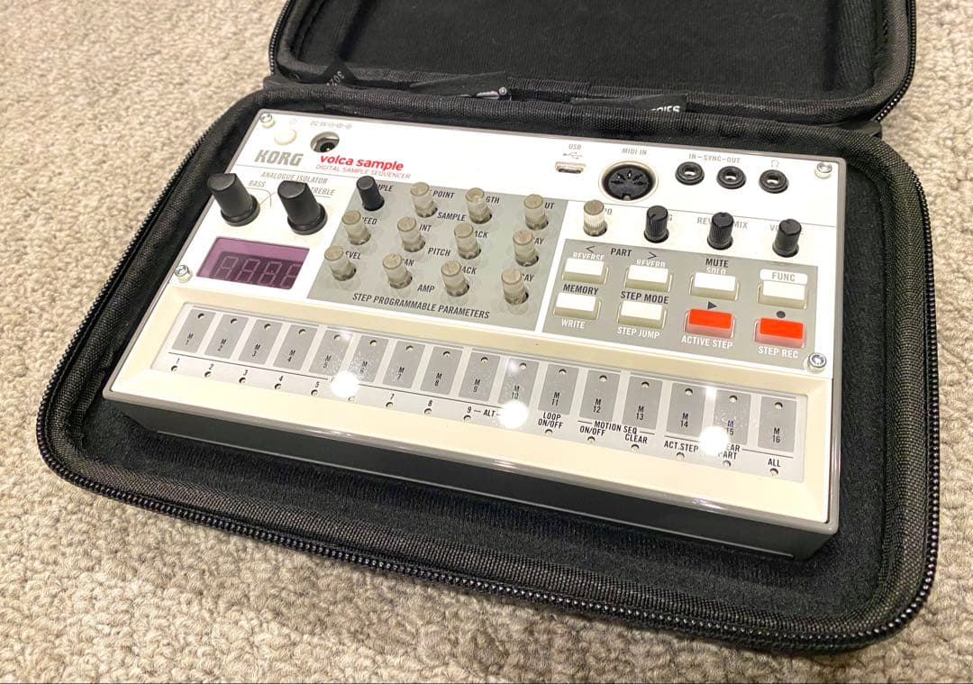 KORG volca sample2 【専用ケース付き】