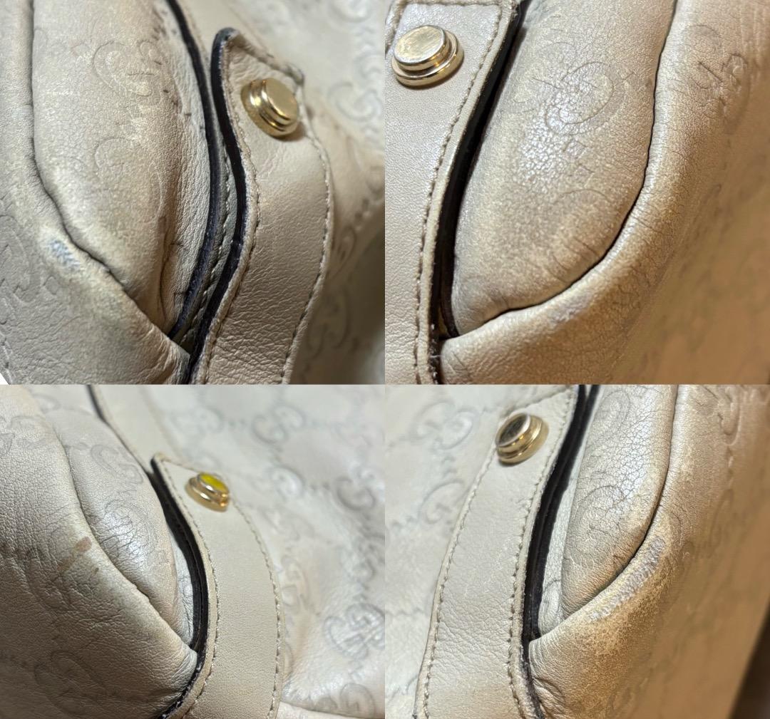 GUCCI グッチ グッチシマ Guccissima ショルダーバッグ ベージュ