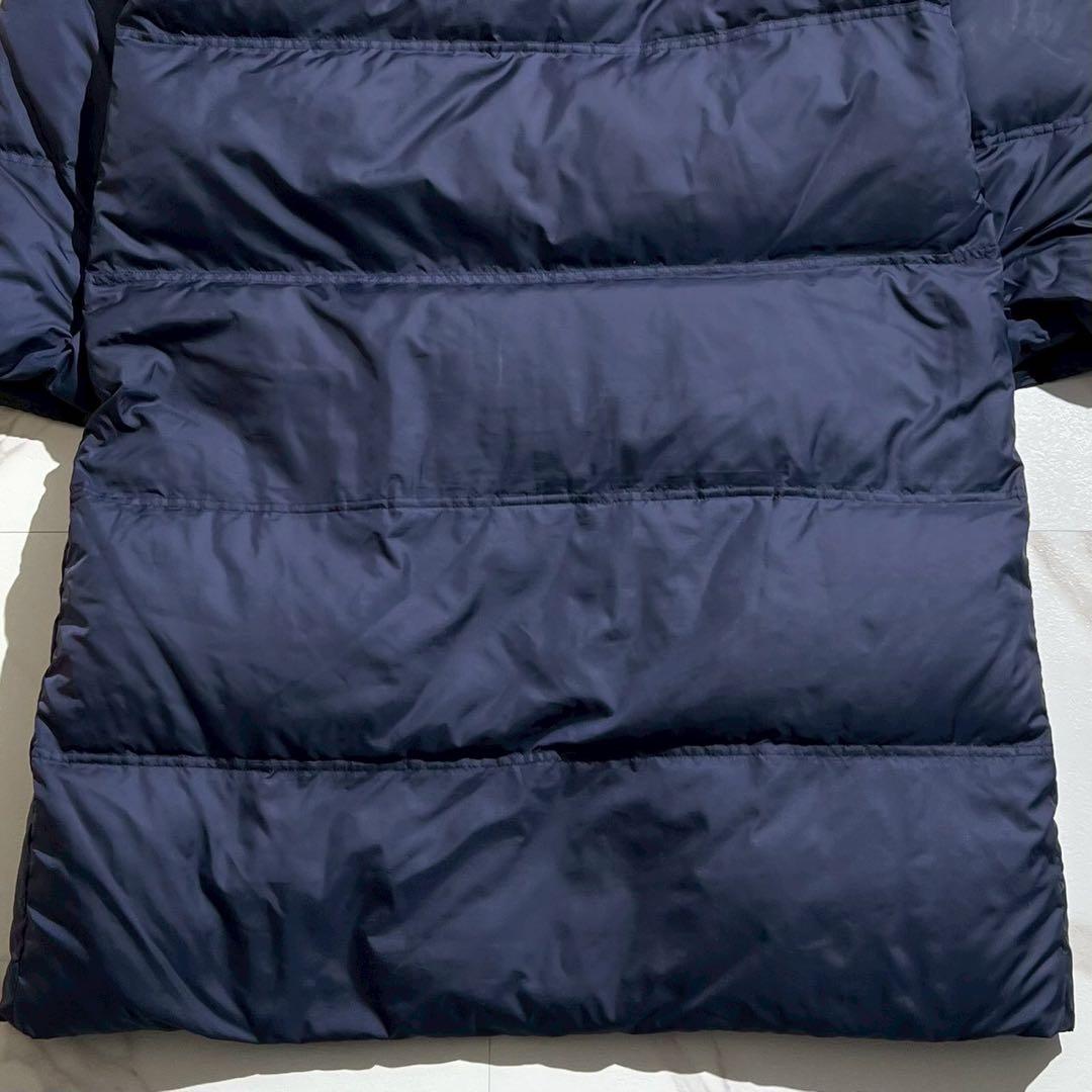 【極美品◦XL✨】DESCENTE 2way ダウンコート ロング丈 ネイビー