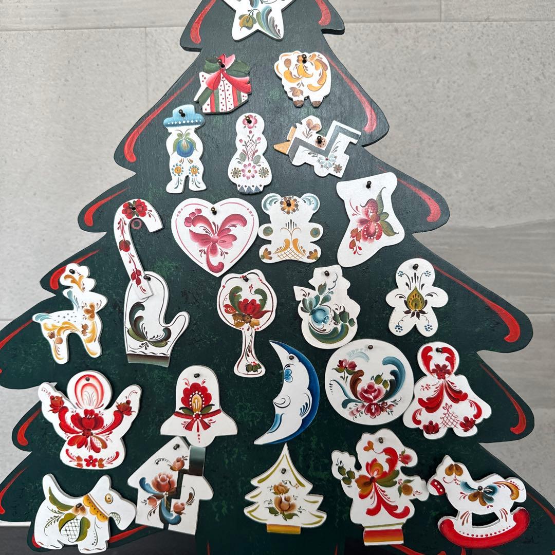 トールペイント (ローズマリング)クリスマスツリー