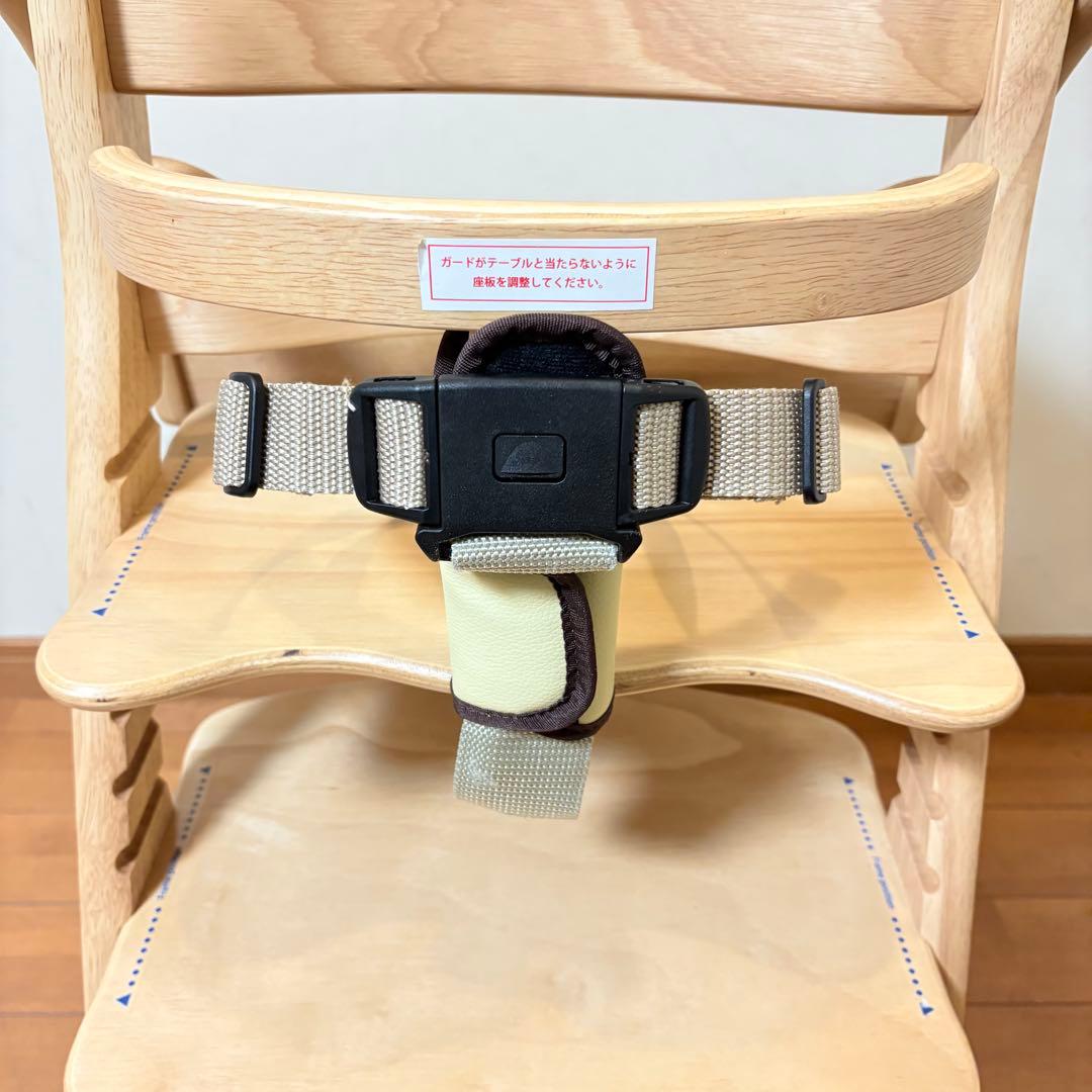 【美品・別売りベルト付属】大和屋 すくすくチェアスリムプラス テーブル•ガード付