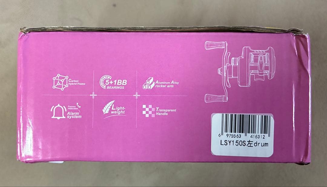 リール TEBEN Premium baitcasting reel LSY150S