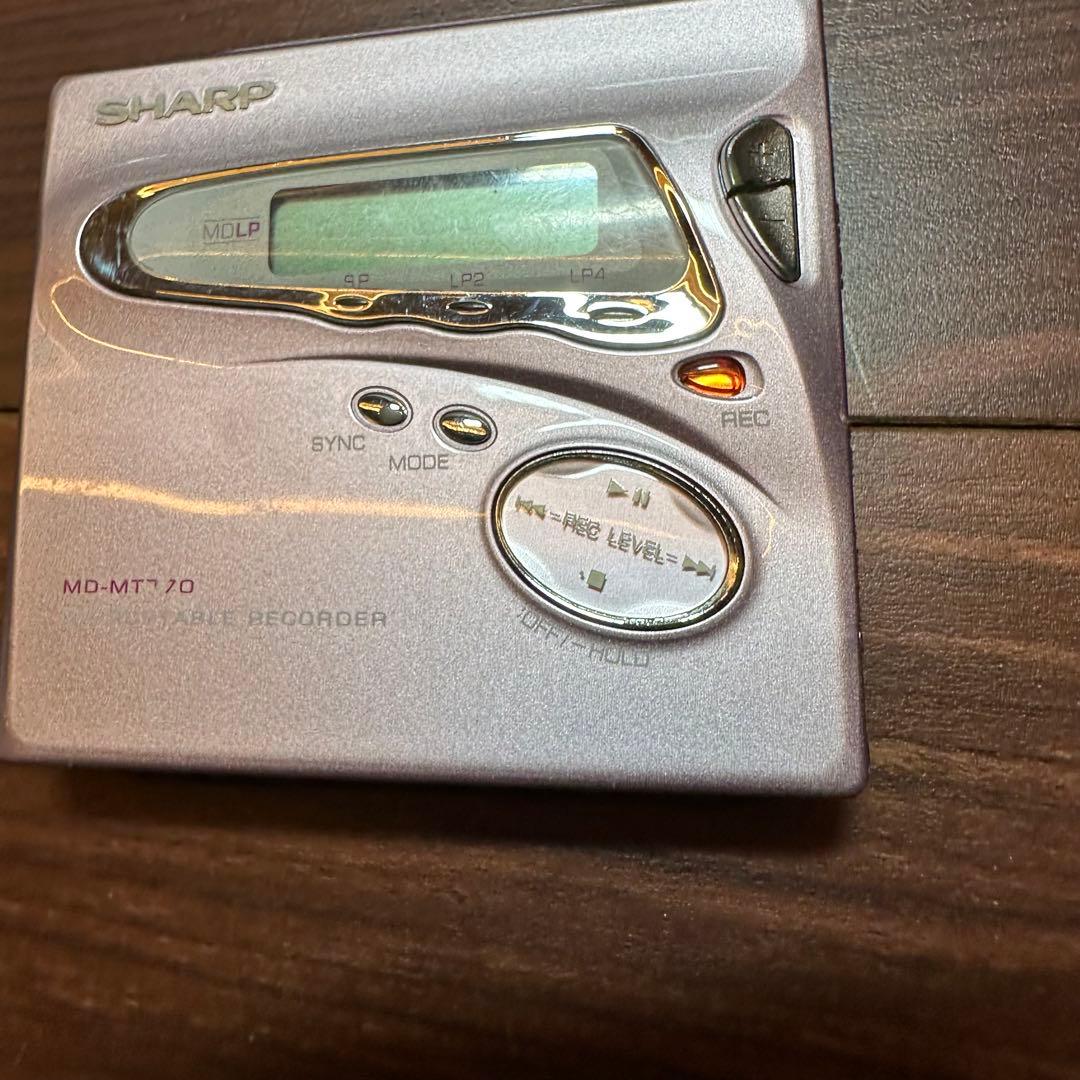 SHARP MD-MT770 ポータブルMDプレーヤー 5542