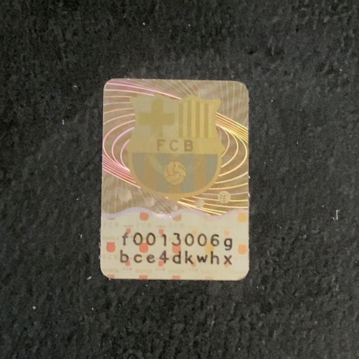 今だけ値下げ！　FCバルセロナ　バルサ　ペンダント　ネックレス　未使用新品