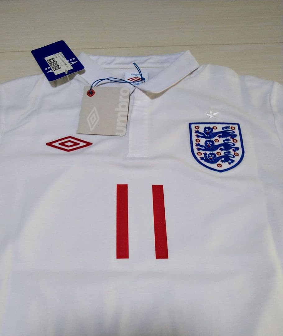 Umbro正規品 イングランド代表ユニフォーム 2010 ジェラード 新品