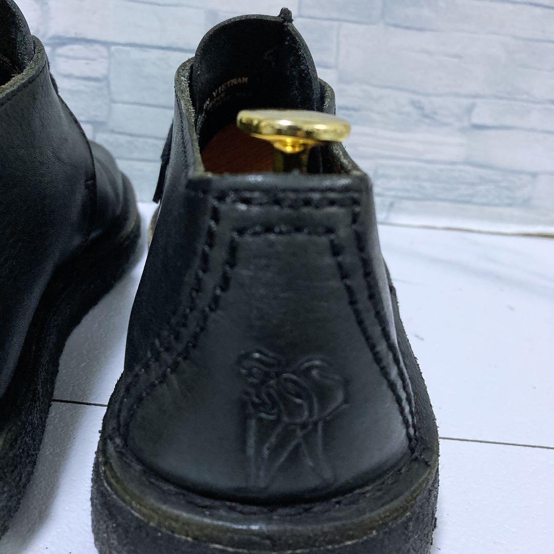 Clarks クラークス デザートトレック 革靴 本革 ブラック 黒 27.5