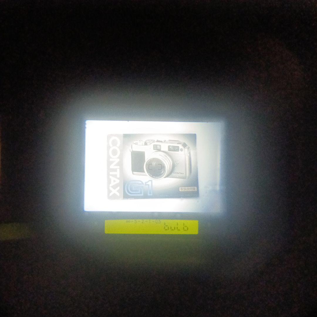 CONTAX G1 シルバー フィルムカメラ　上野2