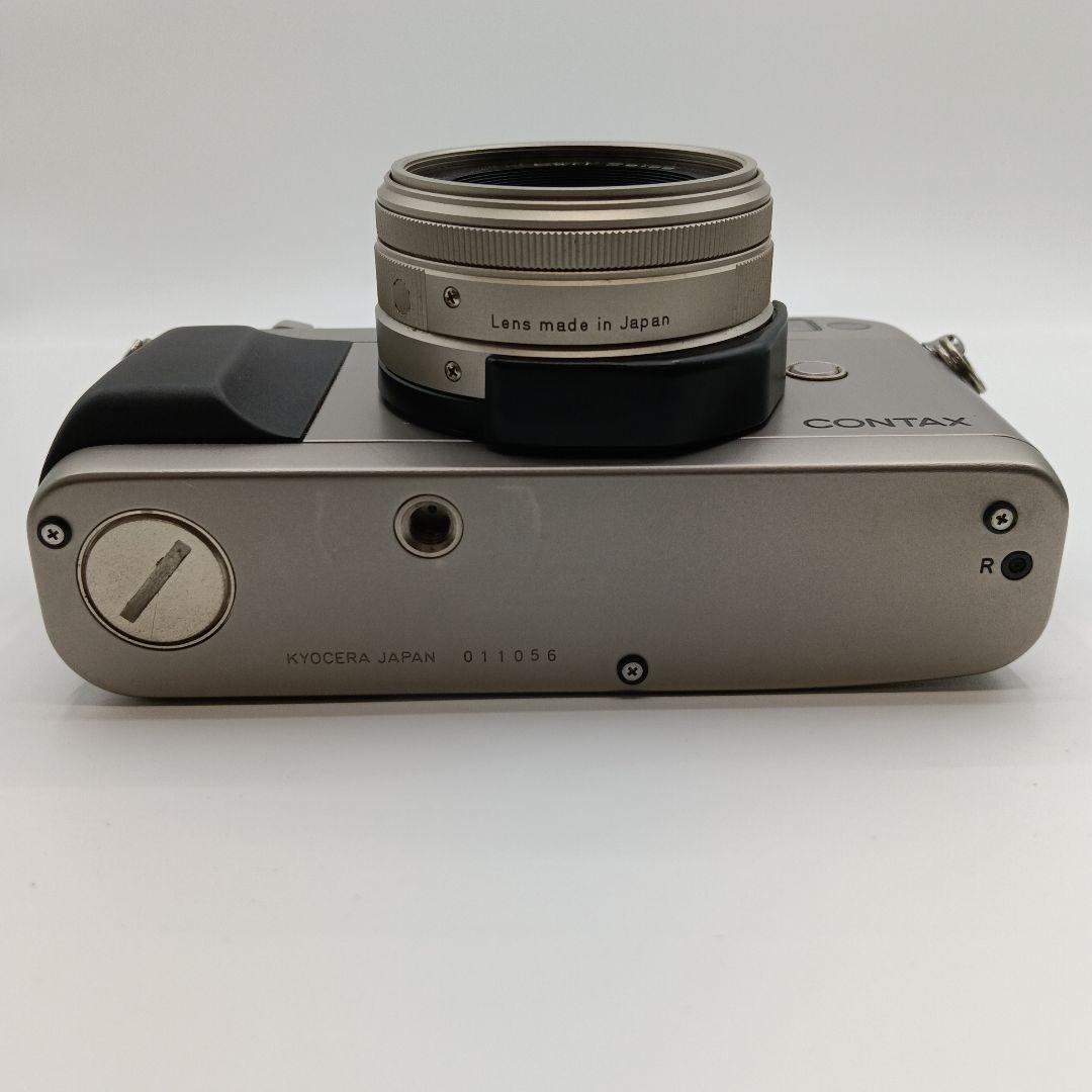 CONTAX G1 シルバー フィルムカメラ　上野2