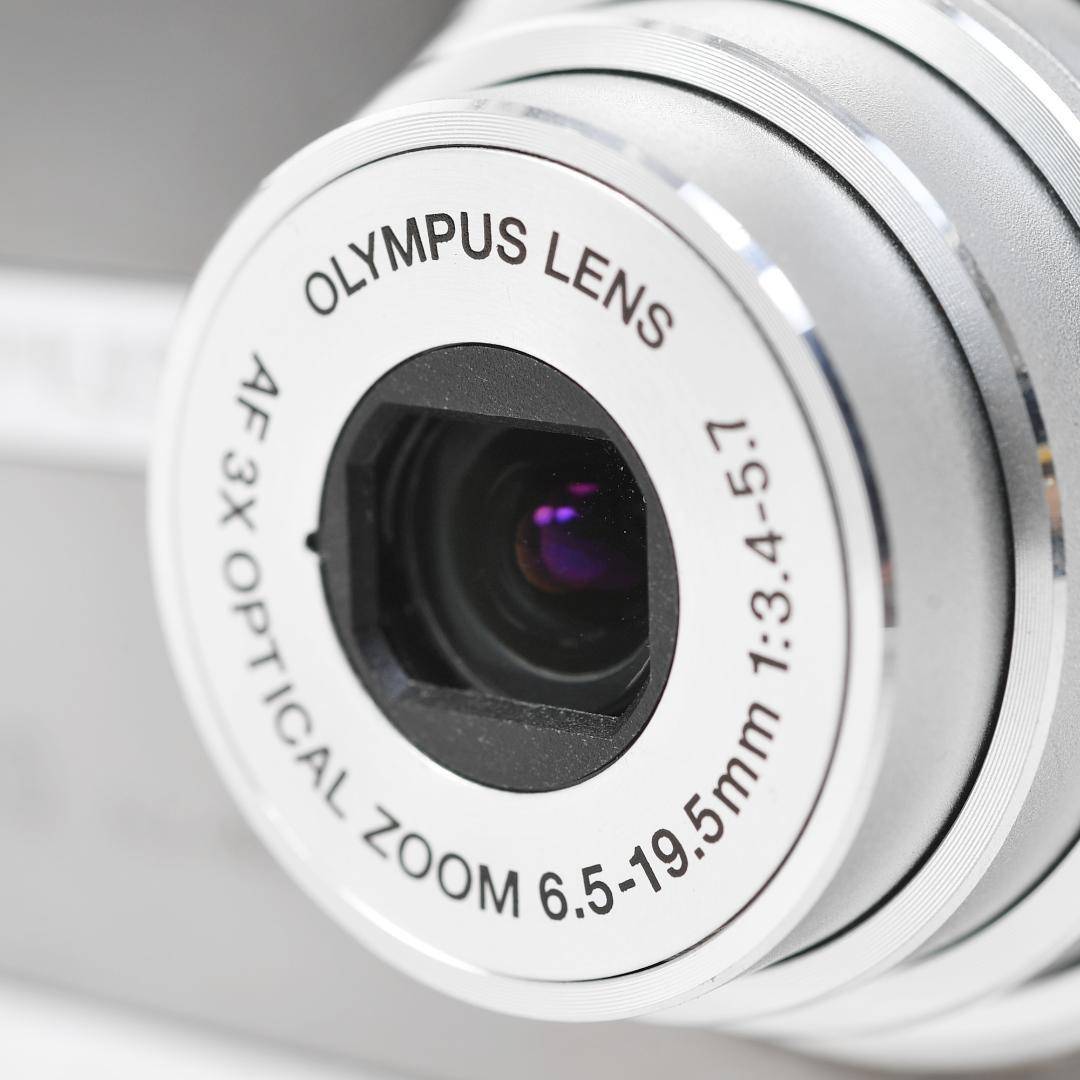 【撮影画像有】オールドデジカメ オリンパス μ710 動作確認済み