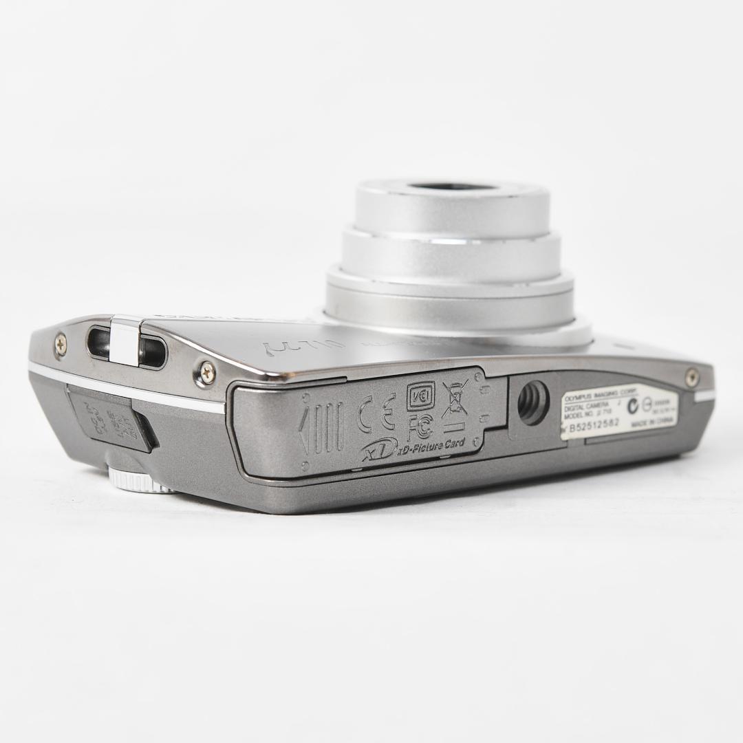 【撮影画像有】オールドデジカメ オリンパス μ710 動作確認済み