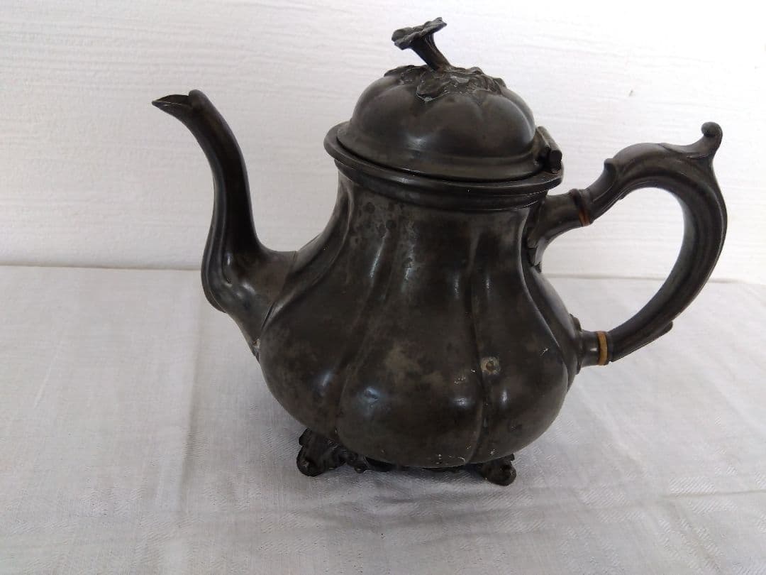 SHEFFIELD ティーポット　刻印付き イギリスアンティーク