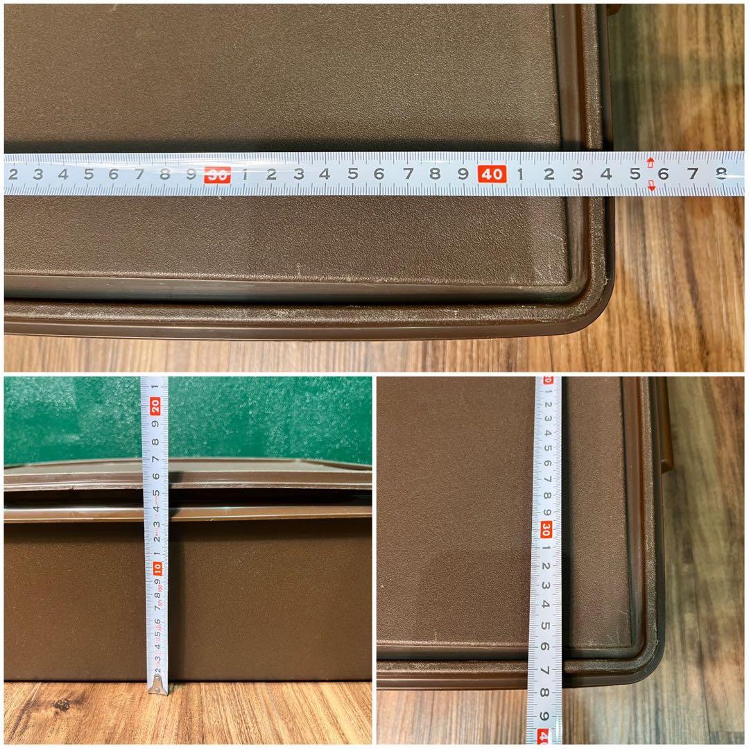 タッパーウェア スーパーケース 特大 インテリア 当時物 容器 昭和レトロ