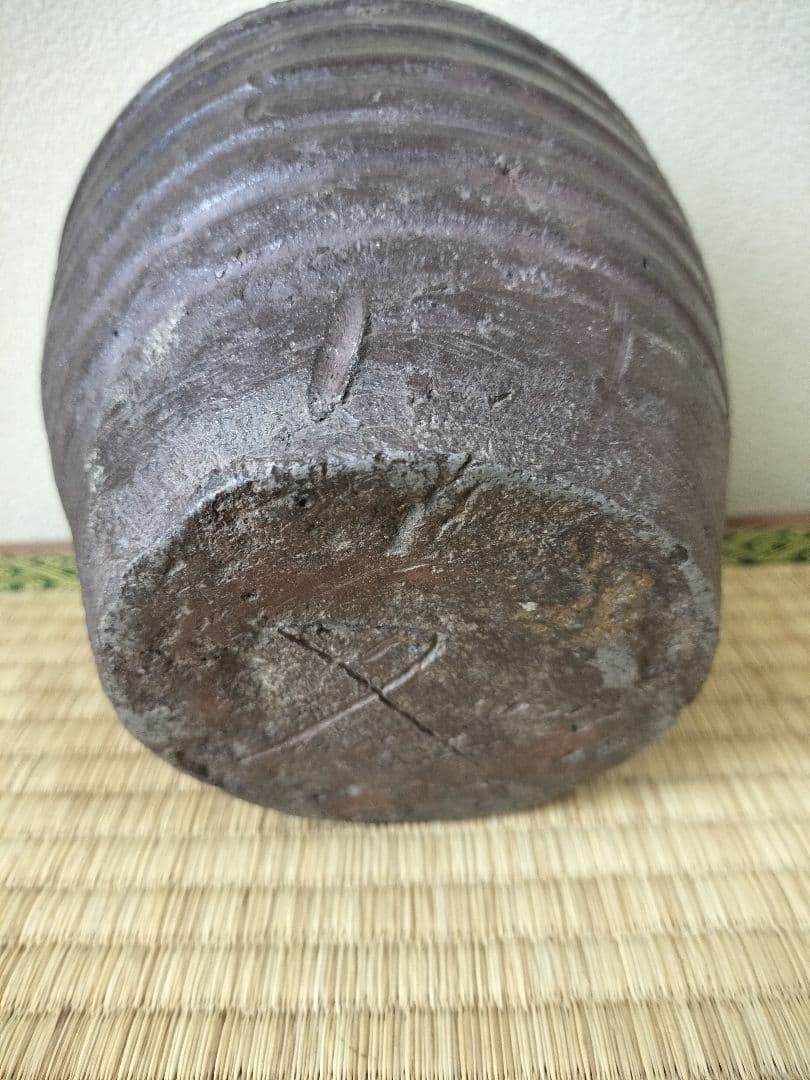 古備前三耳壷室町時代