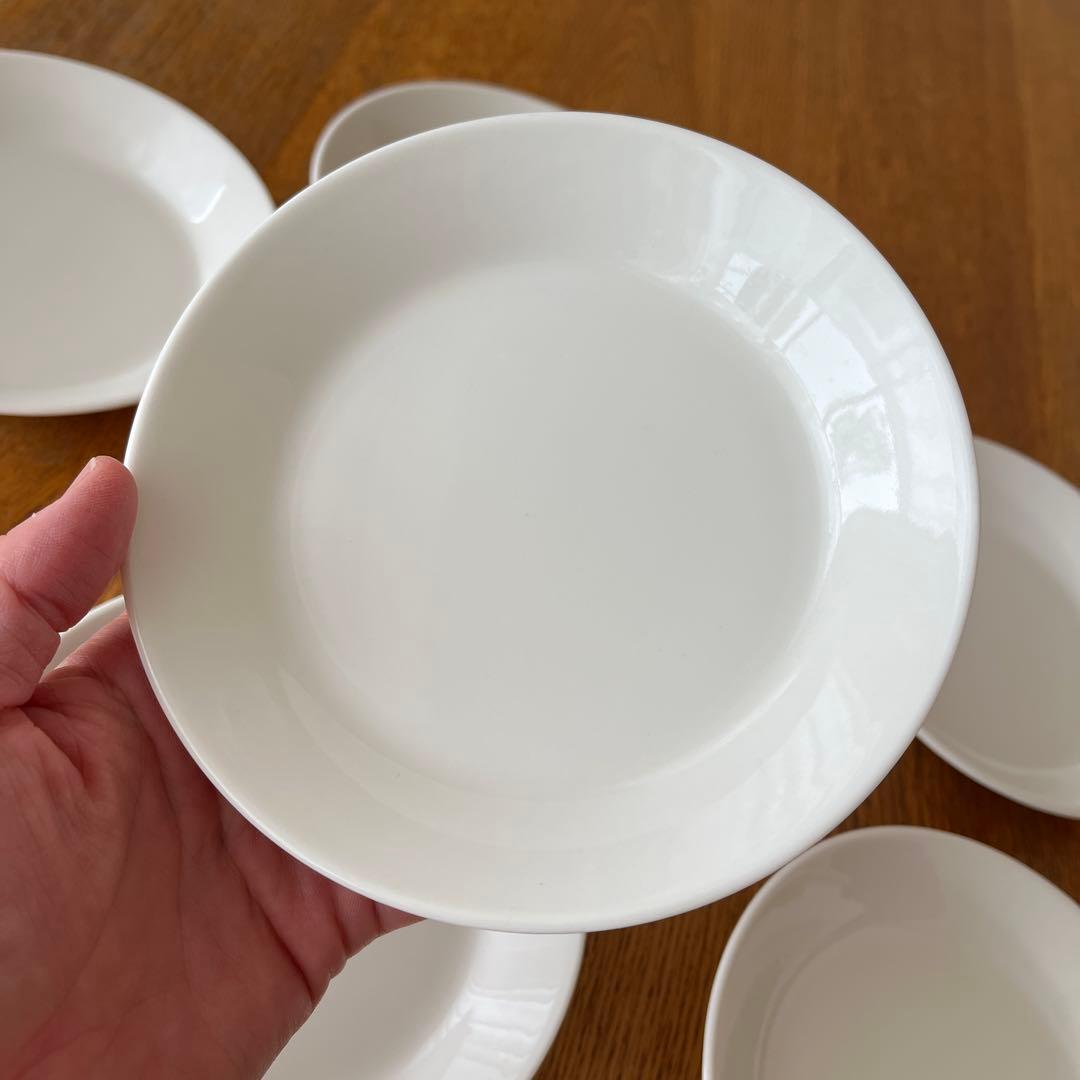 イッタラ　ティーマ　ホワイト　15 美品　6枚