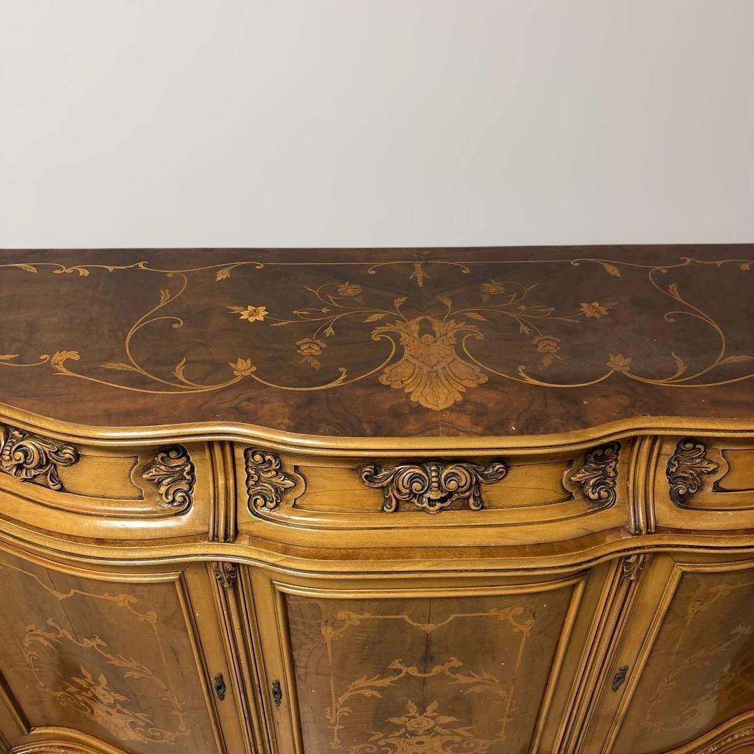 イタリア製　サイドボード 最高級品　鍵付き