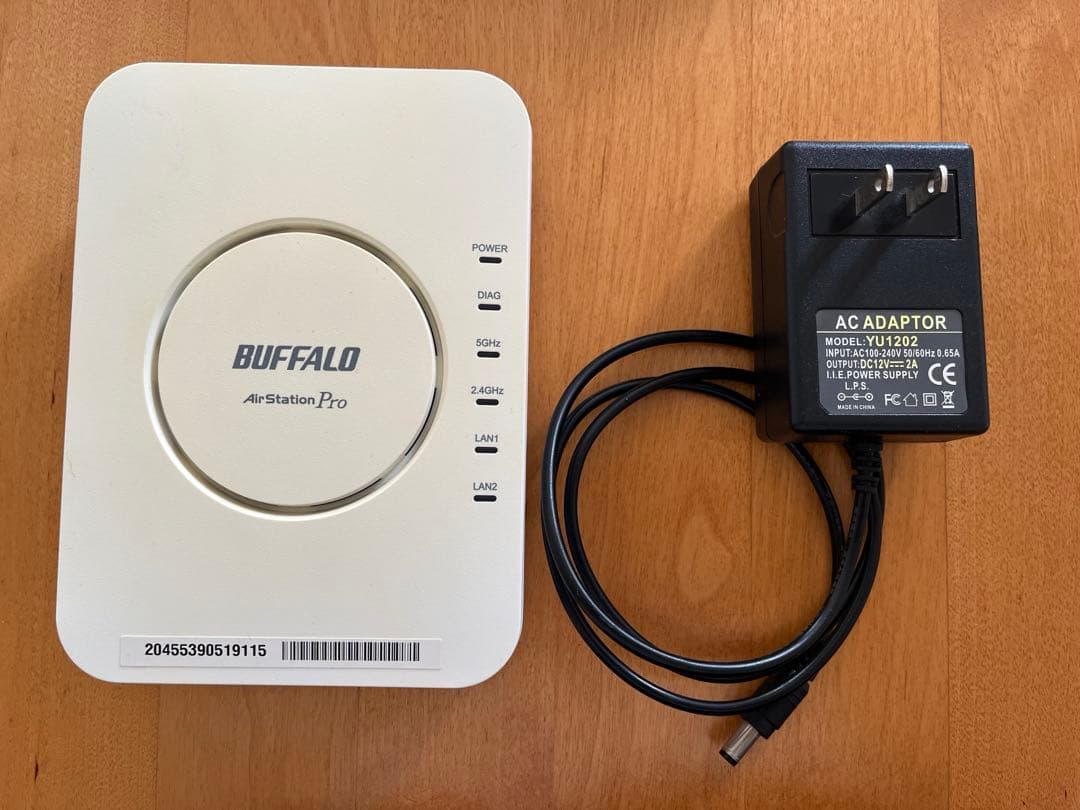 【wifiセット】Buffalo WAPM-1266R無線LANルーター
