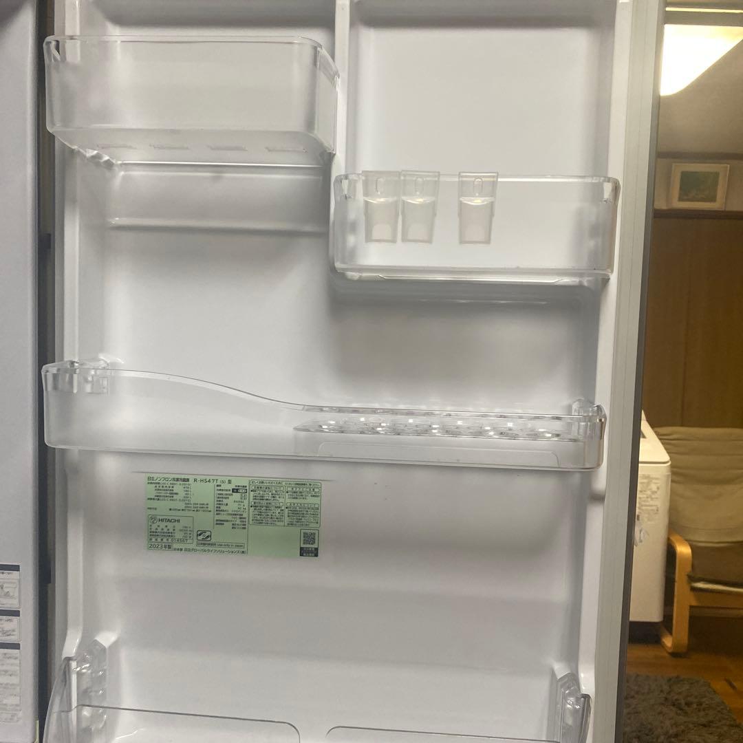 美品　HITACHI R-HS47T(S)型 冷蔵庫 470L