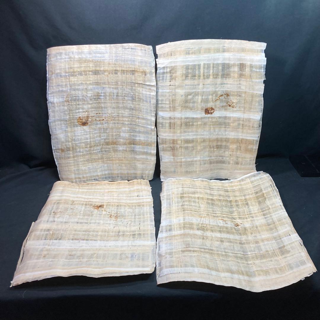 《パピルス》エジプトアート パピルス絵画 7枚セット 土産物