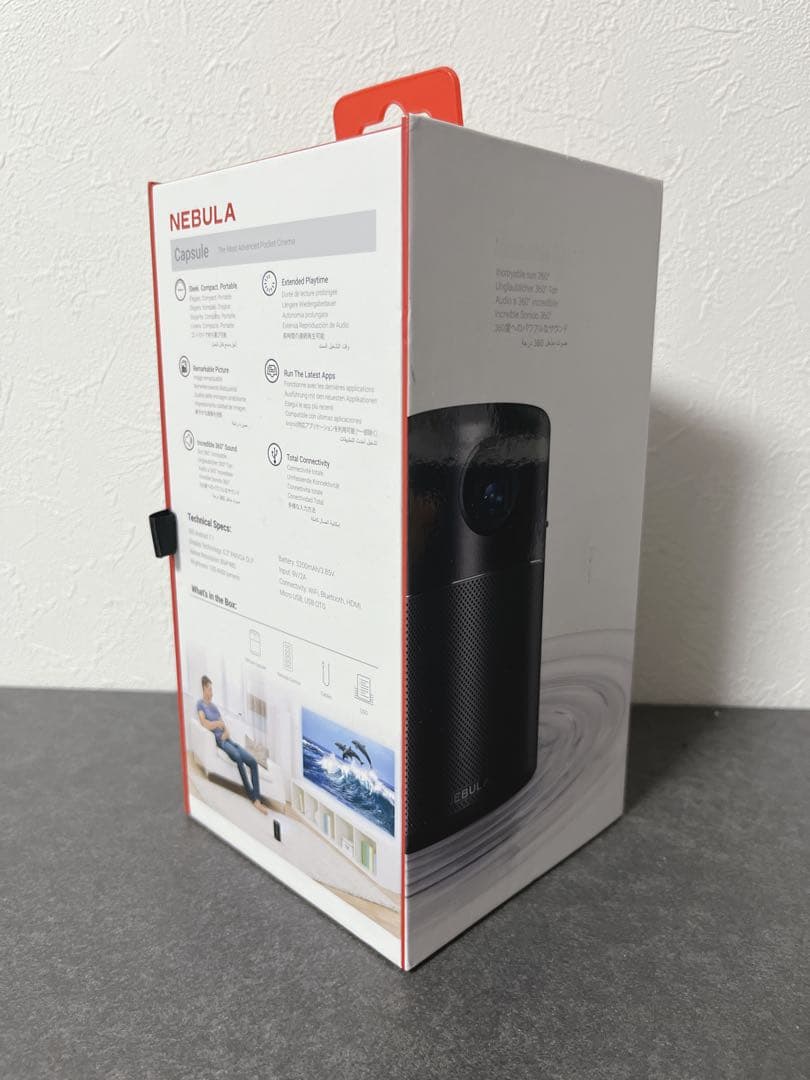 Anker Nebula Capsule D4111511プロジェクター