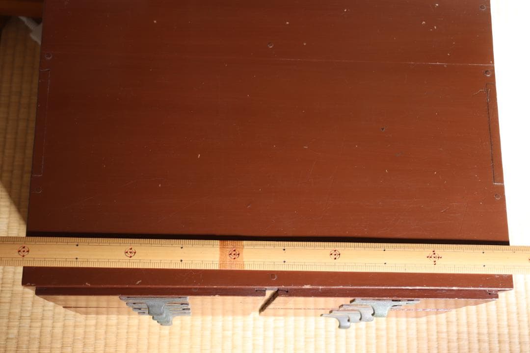 レトロ　木製　小引出し　文具整理　お子様の玩具整理